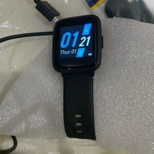 Smartwatch with Black Band